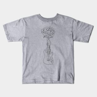 Blossoming Guitar Kids T-Shirt